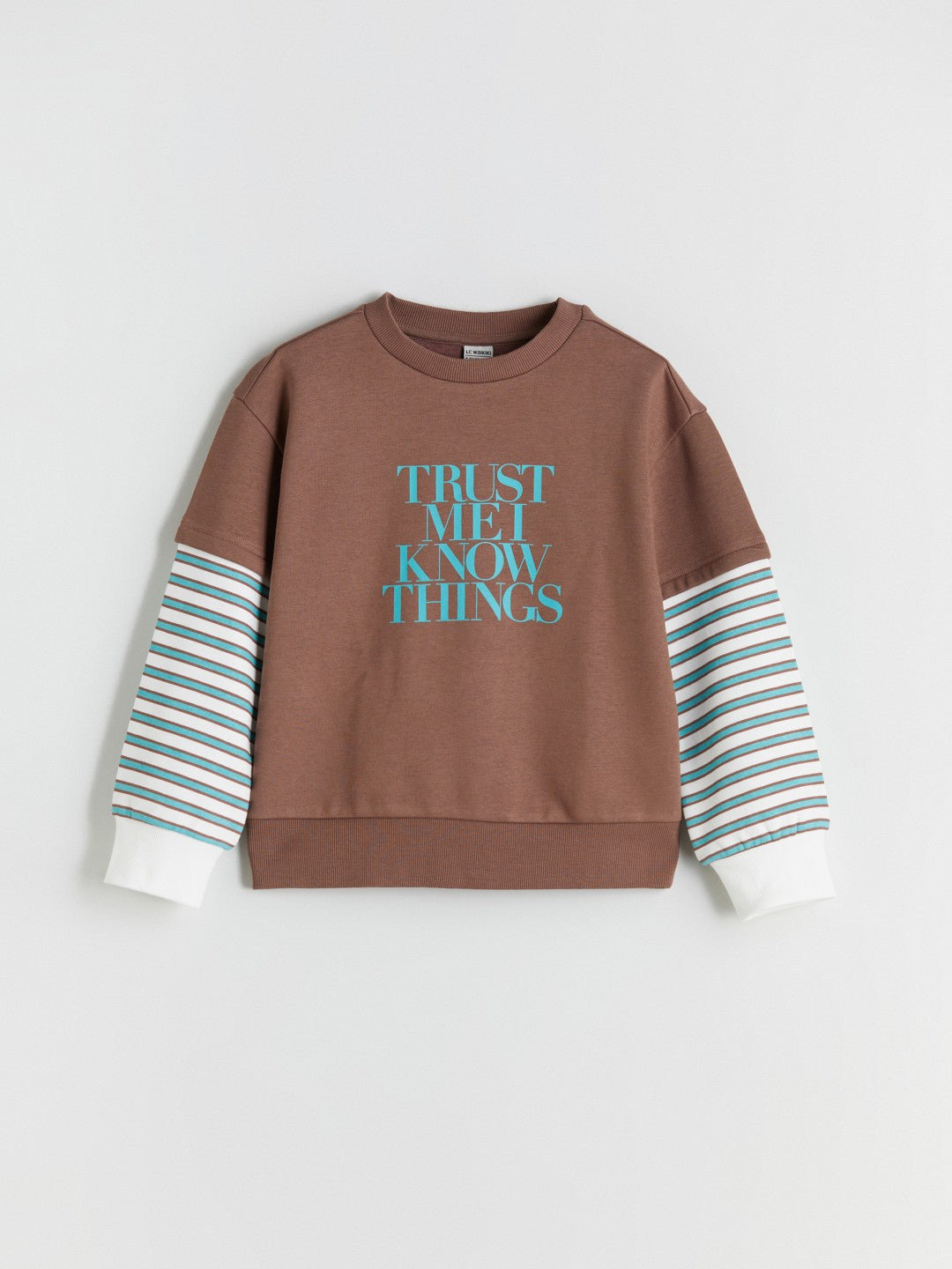 LCW Kids Crew Neck Girls Sweatshirt