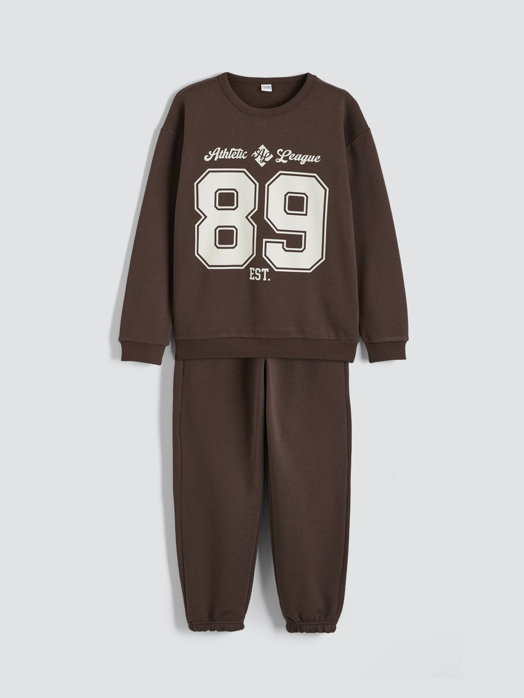 LCW Kids Crew Neck Boys Tracksuit Set