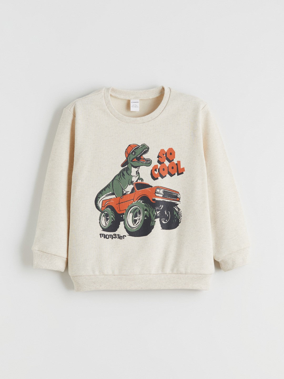 LCW Kids Printed Boys Sweatshirt
