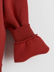 LCW Kids Crew Neck Rhinestone Embellished Girls Thick Sweatshirt