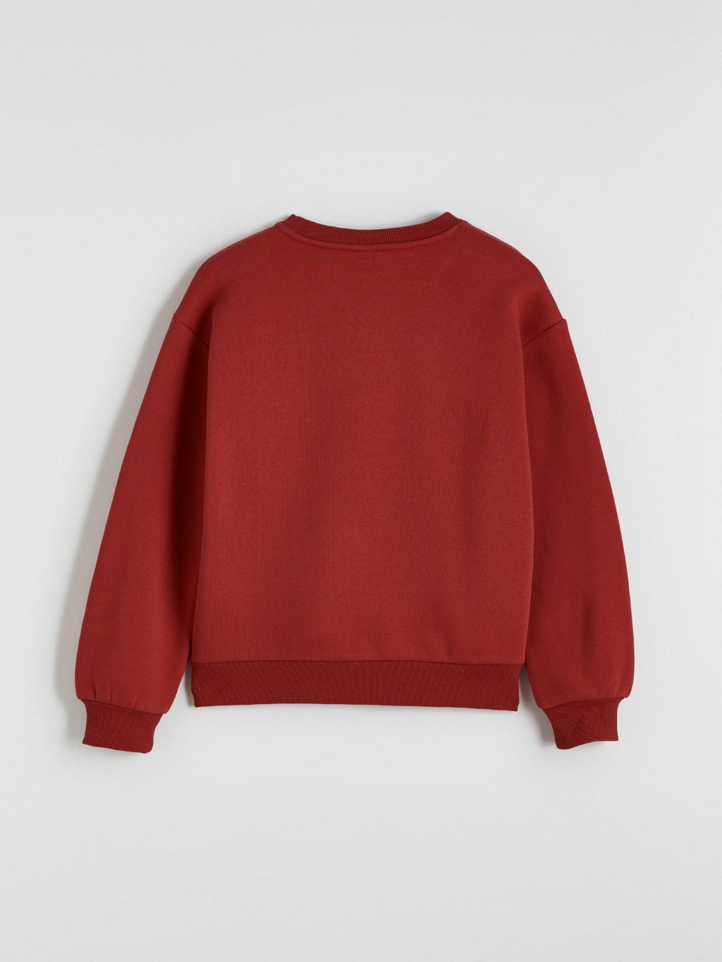 LCW Kids Crew Neck Rhinestone Embellished Girls Thick Sweatshirt