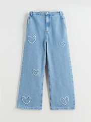 LCW Kids Wideleg Girls Jeans
