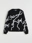 LCW Kids Crew Neck Patterned Girls Knitwear Sweater