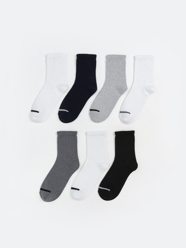 LCW Kids Boys Ankle Socks 7 Pack Hover Image