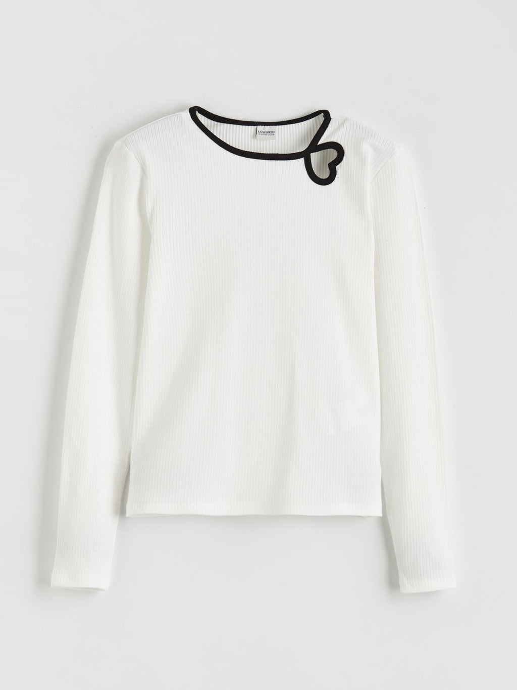 LCW Kids Girl Ecru T-Shirt