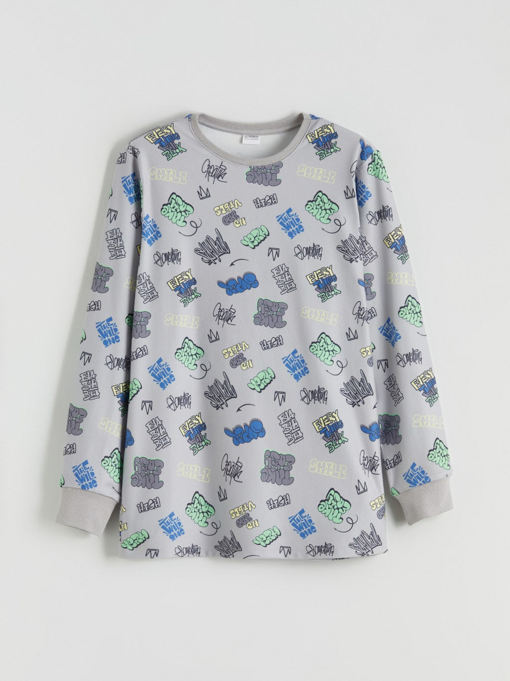 LCW Kids Crew Neck Boys Pyjama Set