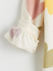 LCW Kids Crew Neck Floral Girls Sweatshirt