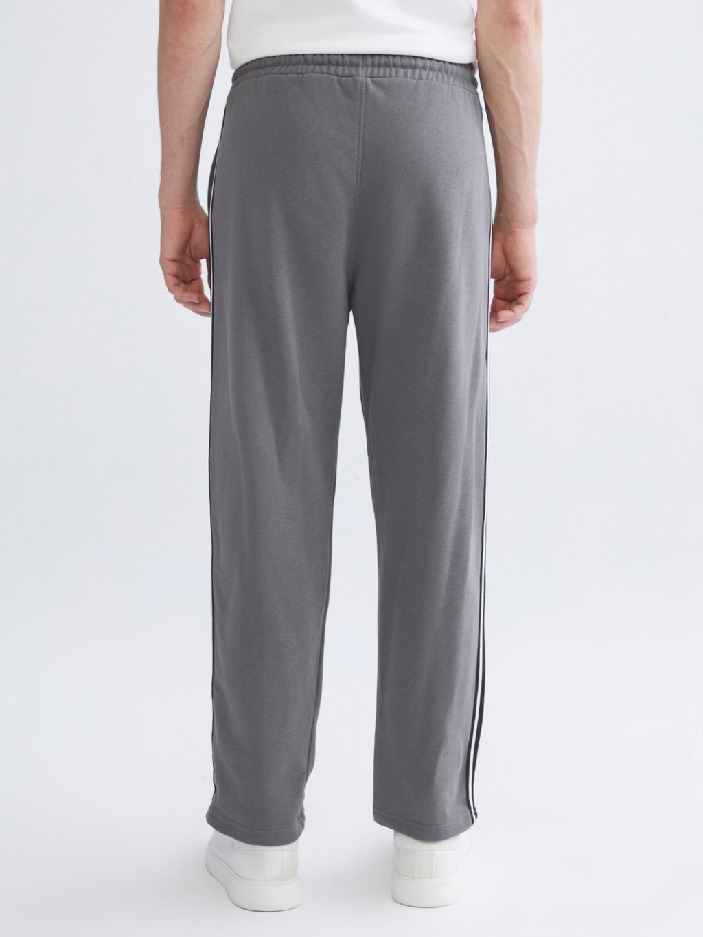 Xside Gray Relaxed Fit Men Tracksuit Bottoms