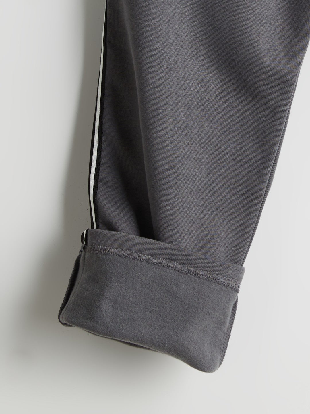Xside Gray Relaxed Fit Men Tracksuit Bottoms