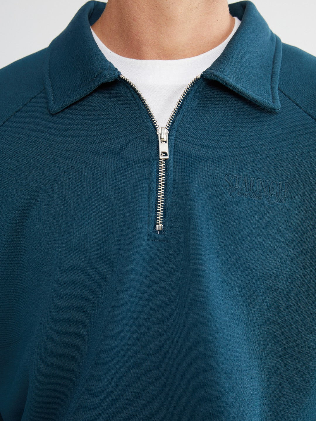 Xside Polo Neck Men Thick Sweatshirt