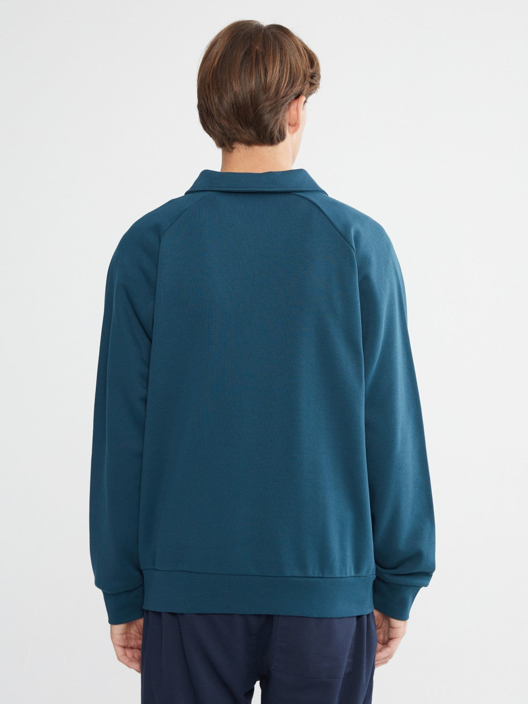 Xside Polo Neck Men Thick Sweatshirt