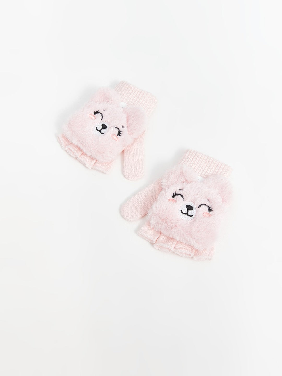 LCW Accessories Embroidered Girls Gloves