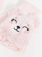 LCW Accessories Embroidered Girls Gloves