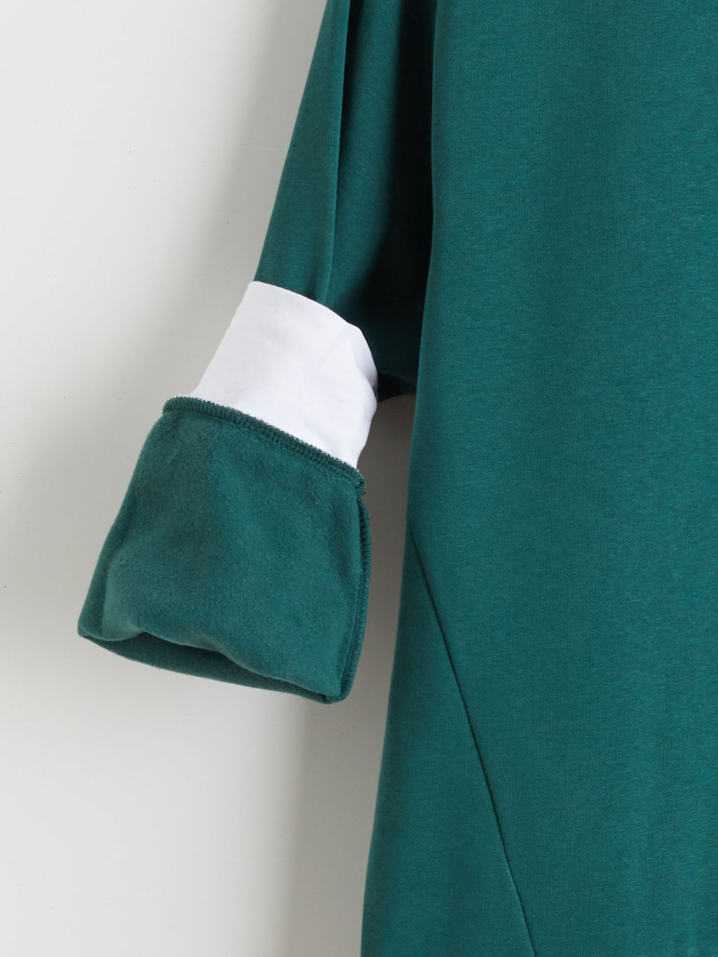 Xside Crew Neck Embroidered Men Thick Sweatshirt