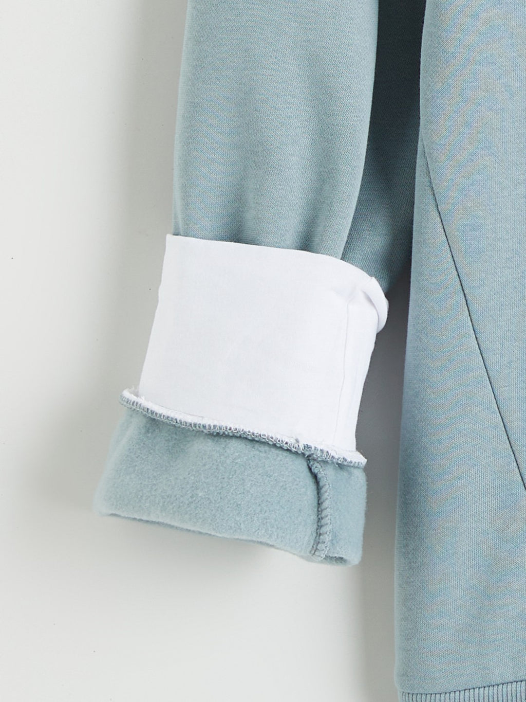 Xside Crew Neck Embroidered Men Thick Sweatshirt