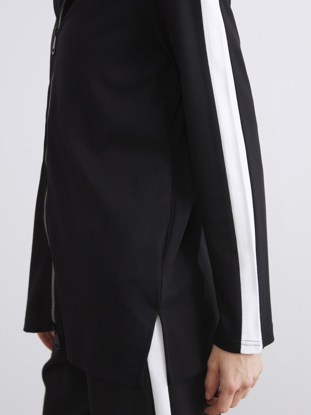 LCW Grace Black Hooded Women Cardigan