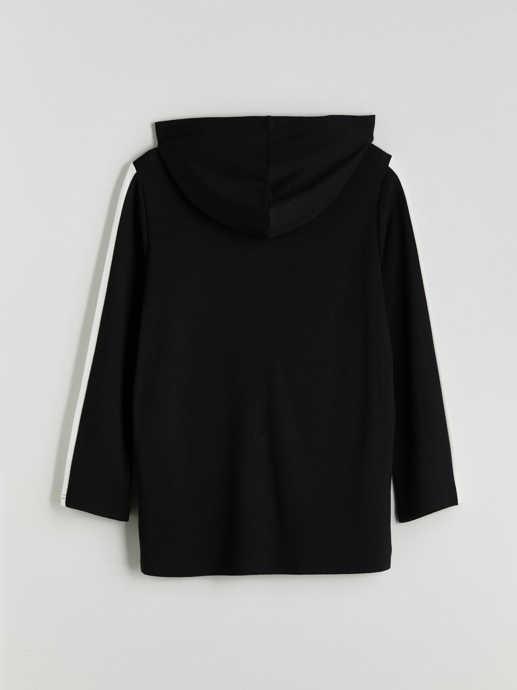 LCW Grace Black Hooded Women Cardigan
