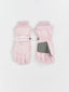 LCW Kids Patterned Girl Snow Gloves