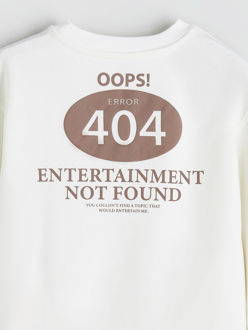 LCW Kids Beige Crew Neck Girls Sweatshirt