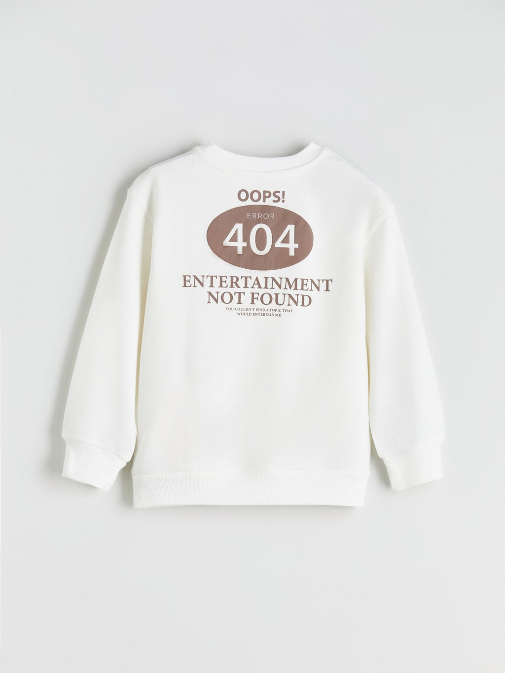 LCW Kids Beige Crew Neck Girls Sweatshirt