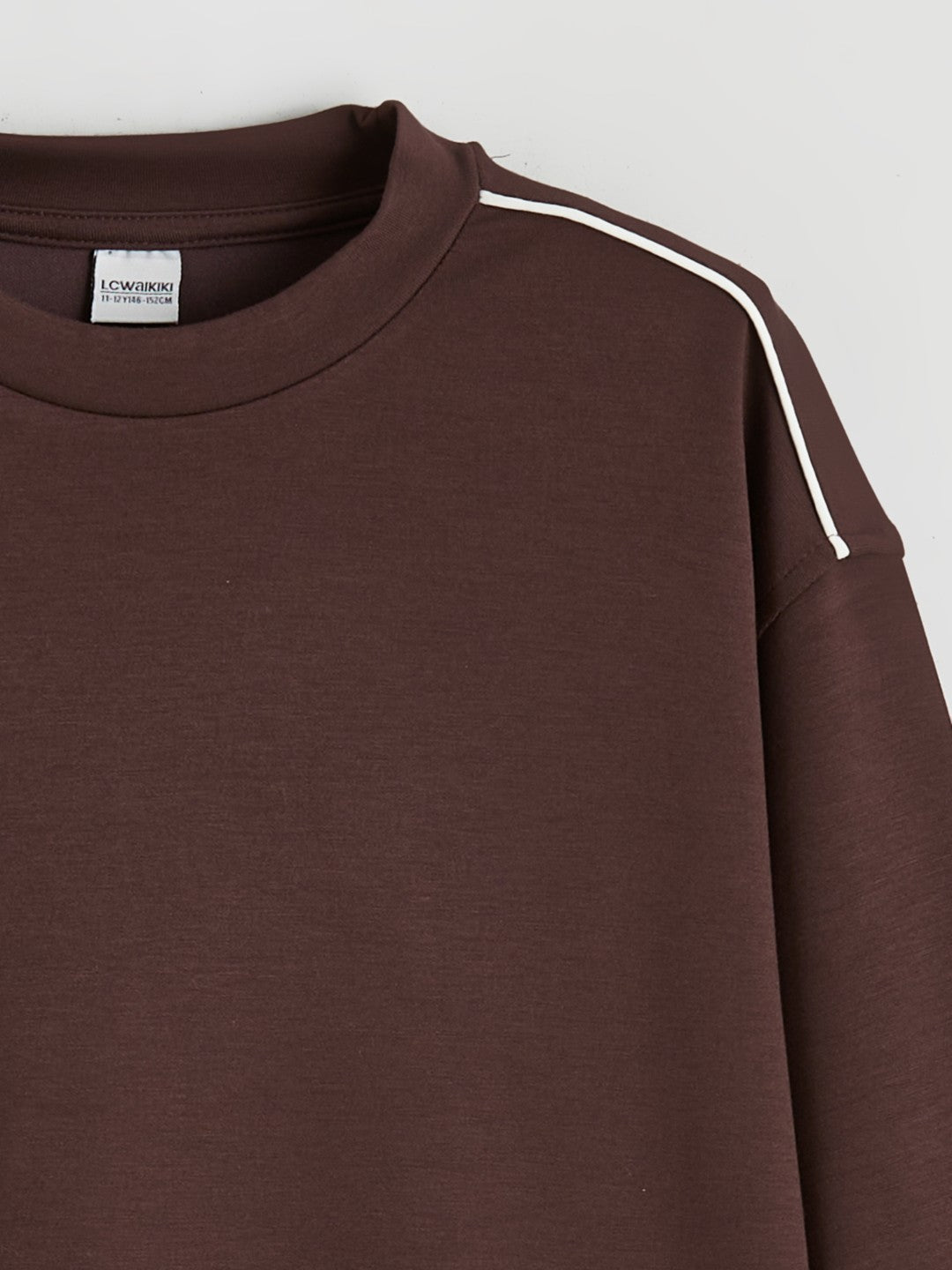 LCW Kids Crew Neck GirlS Thick Sweatshirt