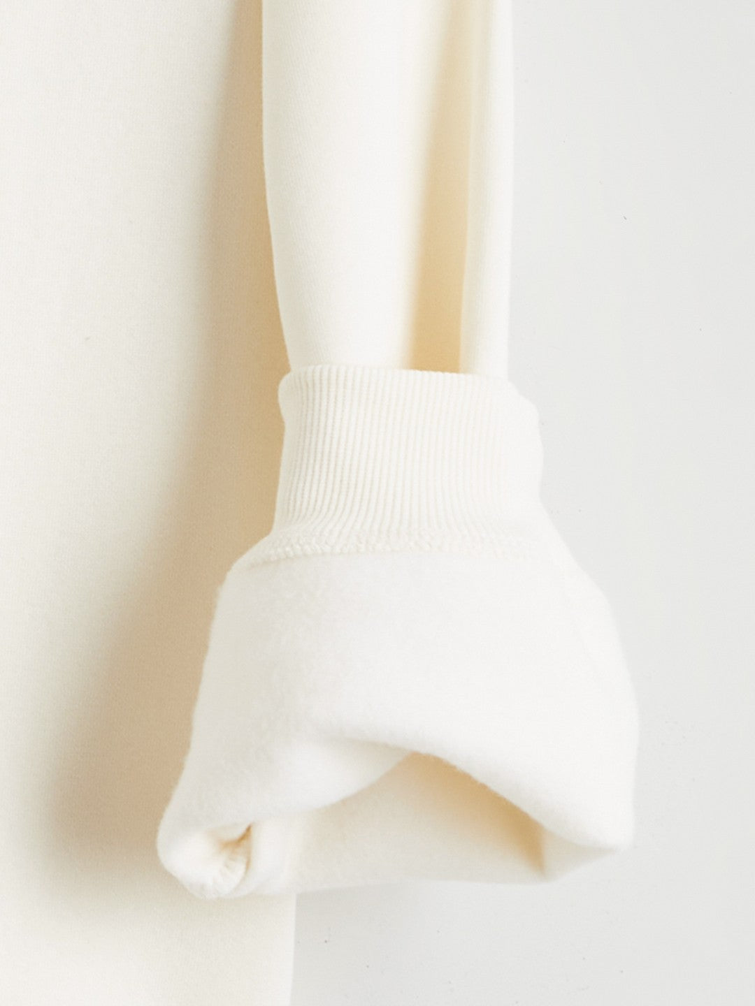 LCW Kids Crew Neck GirlS Thick Sweatshirt