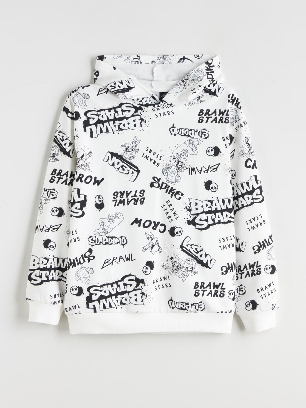 LCW Kids Hooded Brawl Stars Printed Boys Sweatshirt