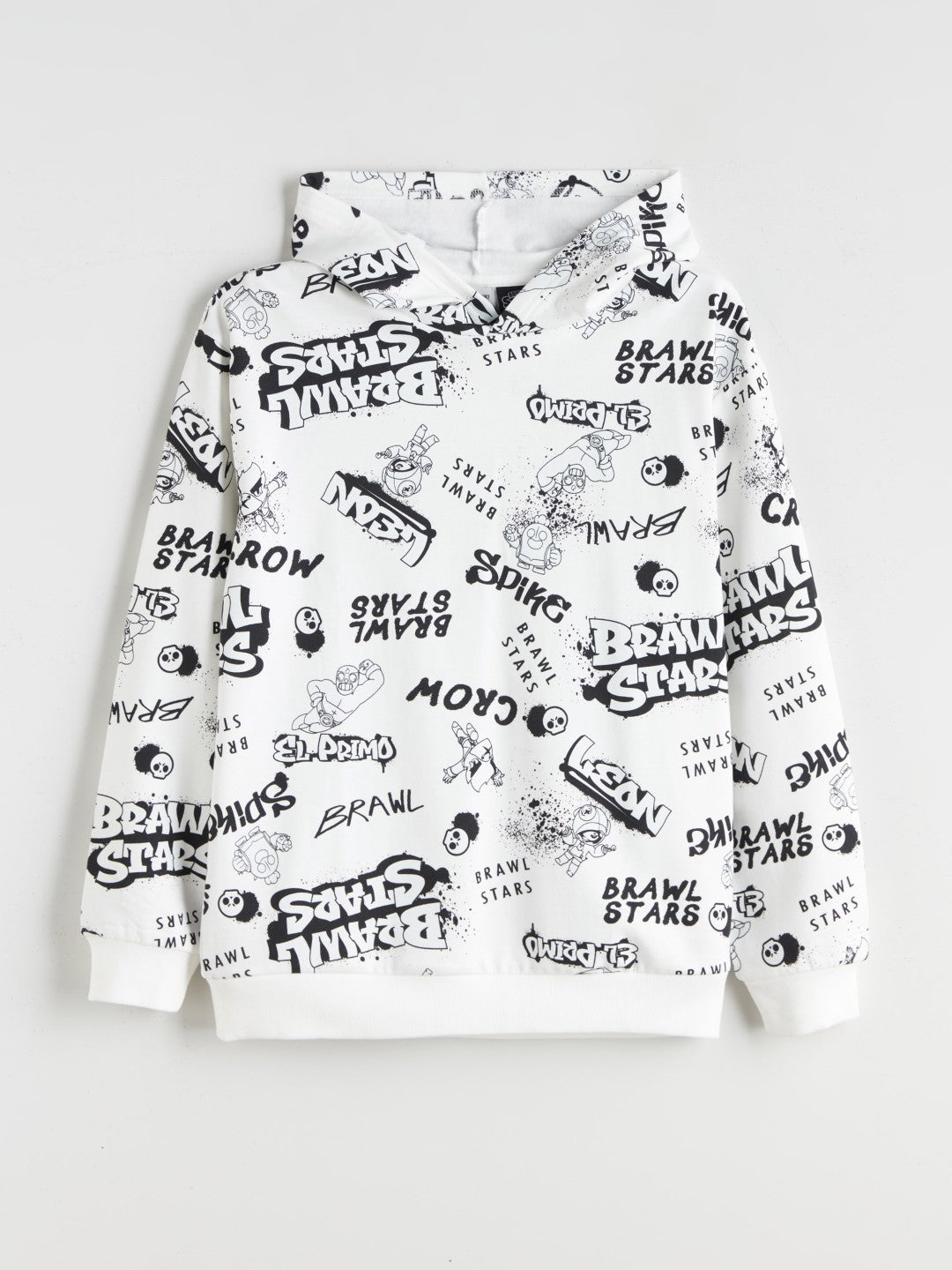 LCW Kids Hooded Brawl Stars Printed Boys Sweatshirt