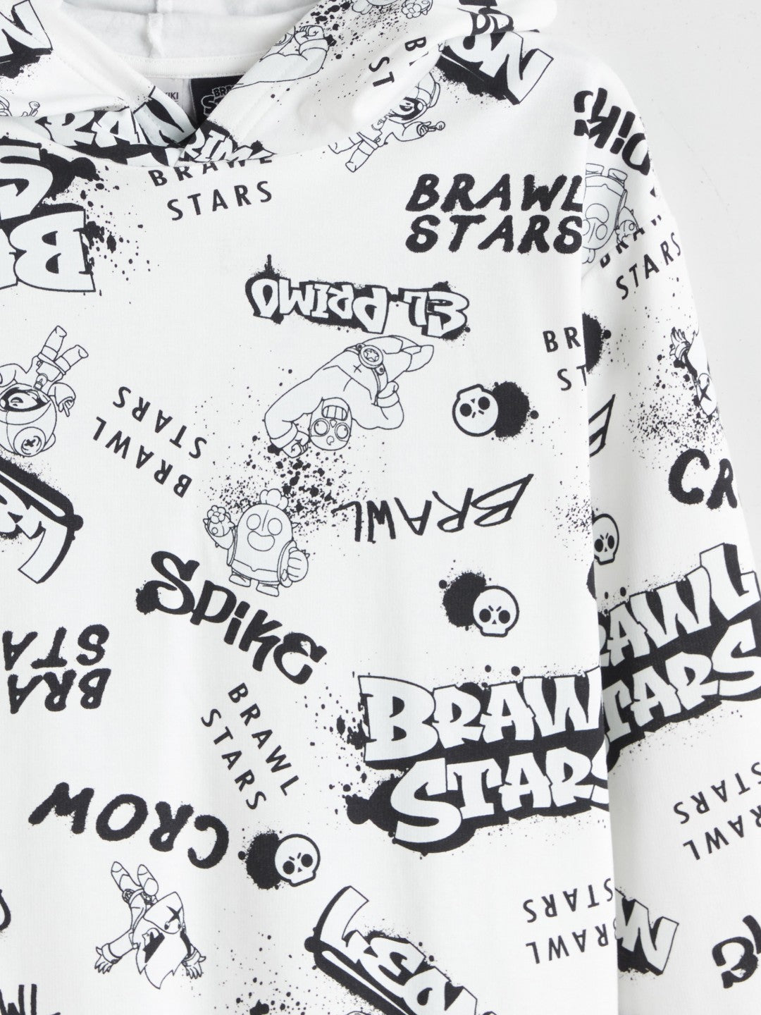 LCW Kids Hooded Brawl Stars Printed Boys Sweatshirt