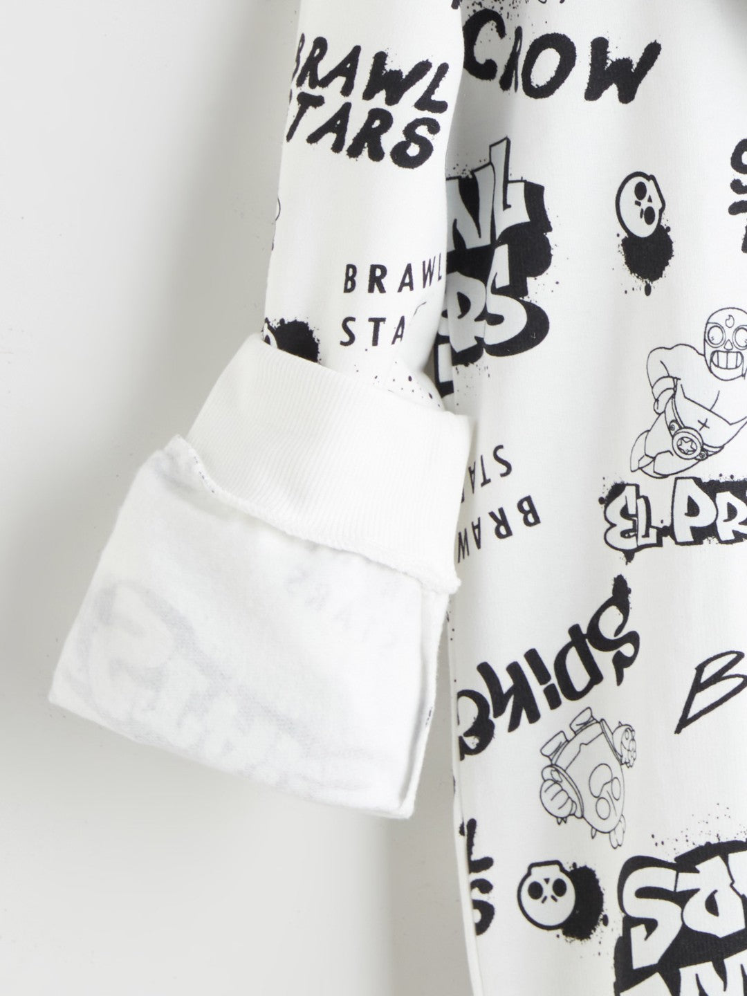 LCW Kids Hooded Brawl Stars Printed Boys Sweatshirt