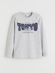 LCW Kids Crew Neck Boys Pyjama Set