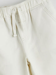 LCW Kids Beige Elastic Waist Gabardine BoyS Trousers