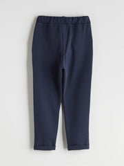 LCW Kids Navy Blue Elastic Waist BoyS Tracksuit Bottoms