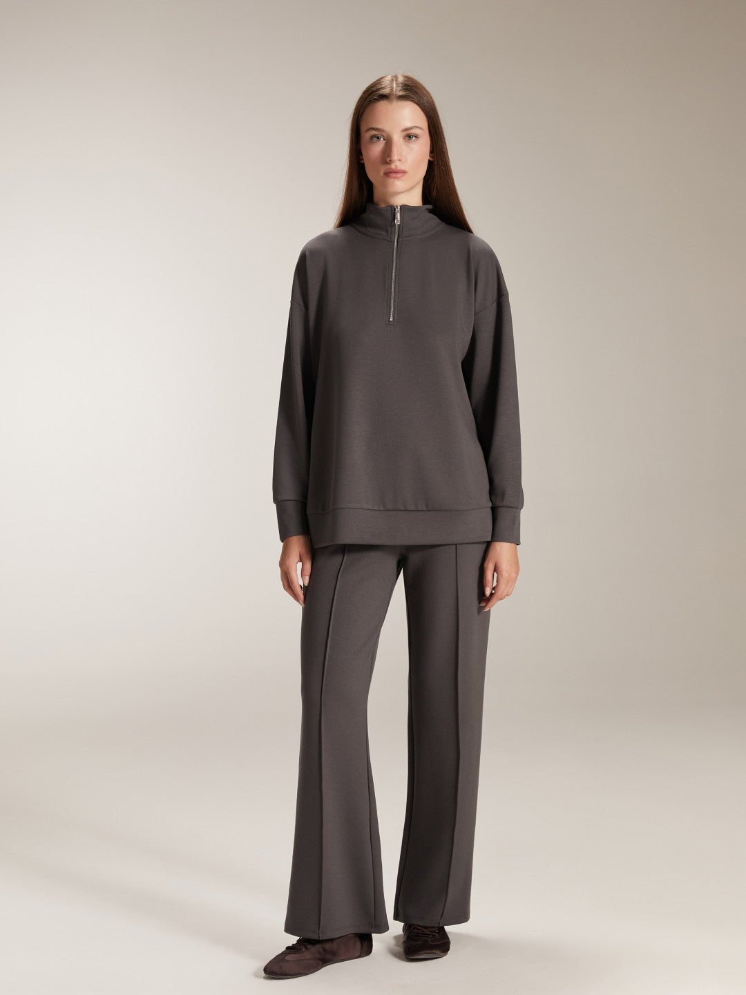 LCW Comfort Women Sweatpants With Elastic Waist