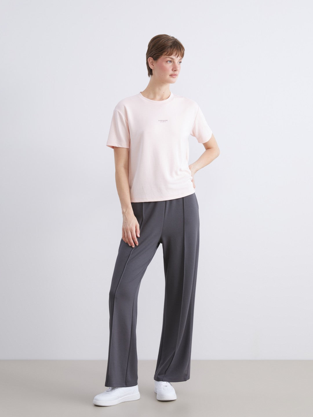 LCW Comfort Women Sweatpants With Elastic Waist