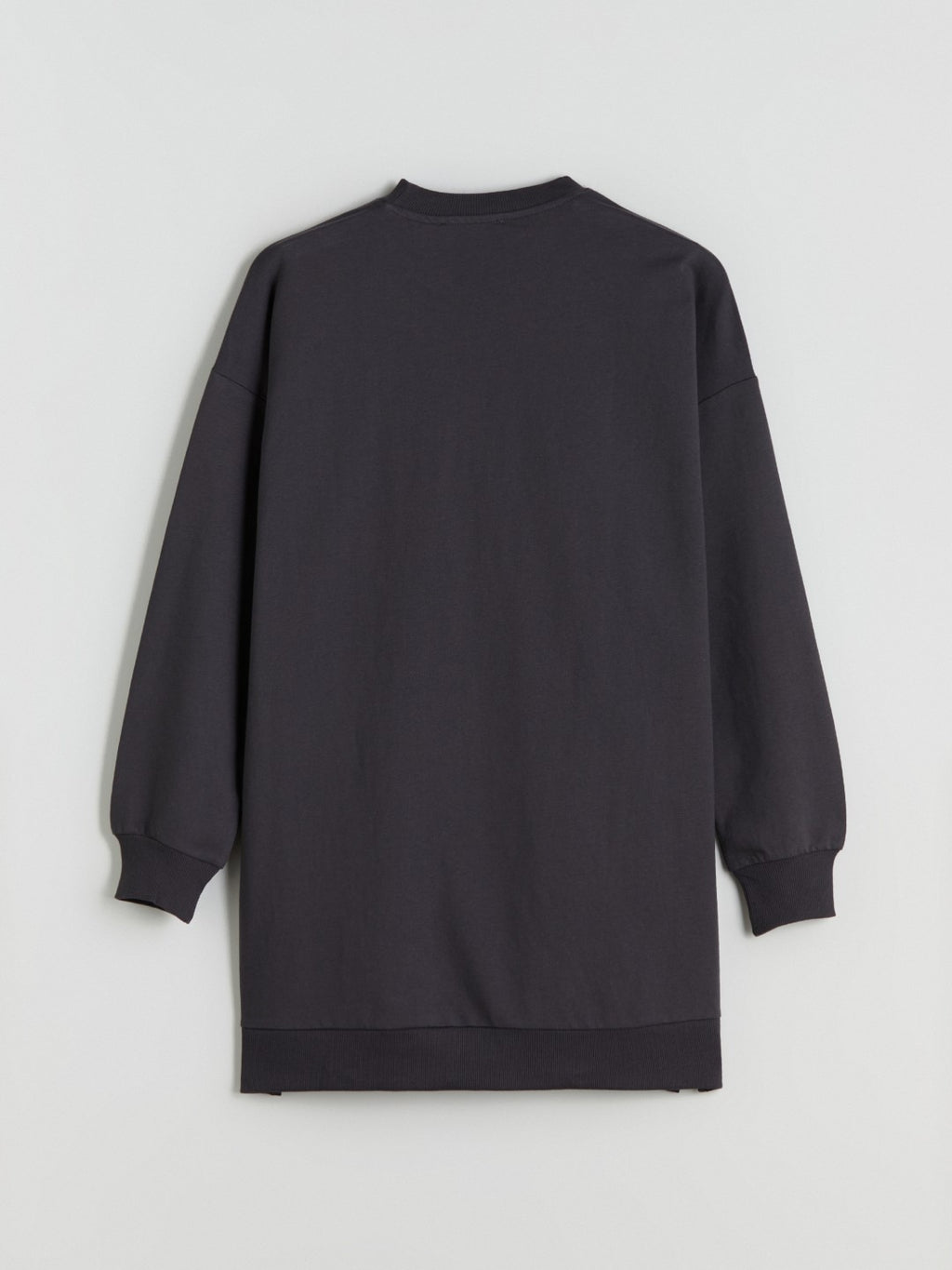 LCW Modest Crew Neck Printed Women Sweatshirt Tunic