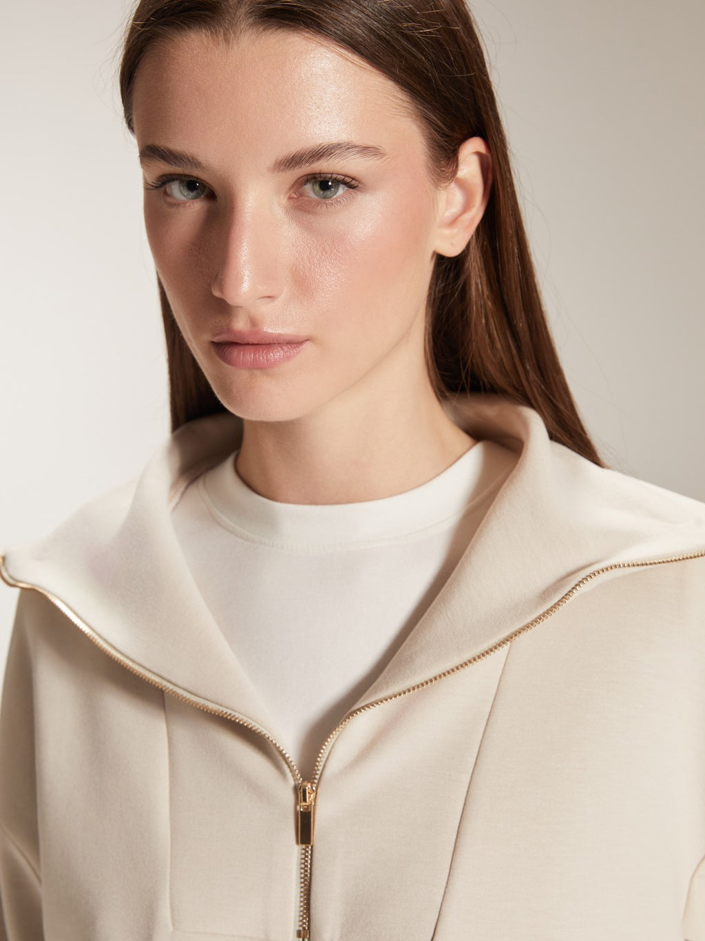 LCW Vision Funnel Neck Women Sweatshirt