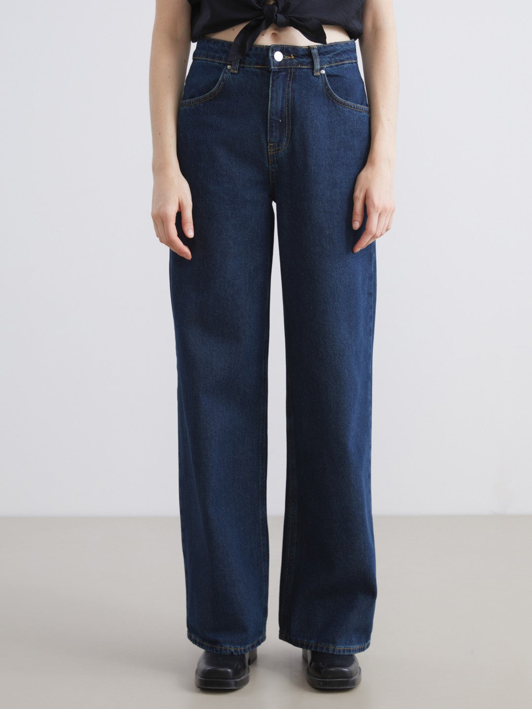 Xside Blue Wideleg Women Jeans