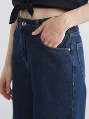 Xside Blue Wideleg Women Jeans