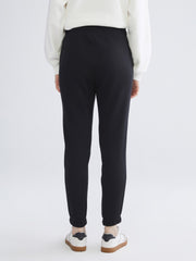 Xside Black New York Printed Women Thick Jogger Sweatpants