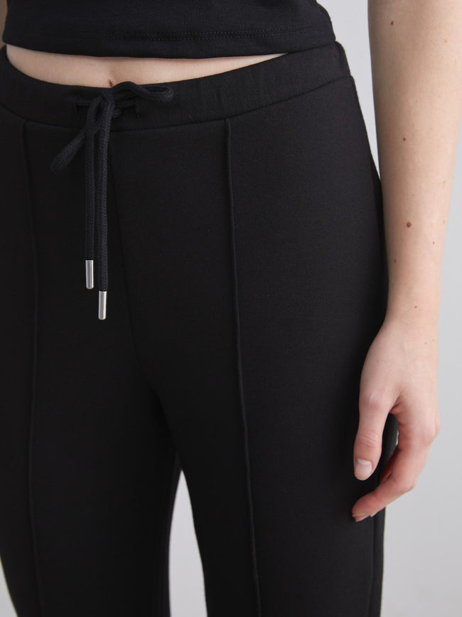 Xside Black Elastic Waist Women Tracksuit Bottoms Main Image