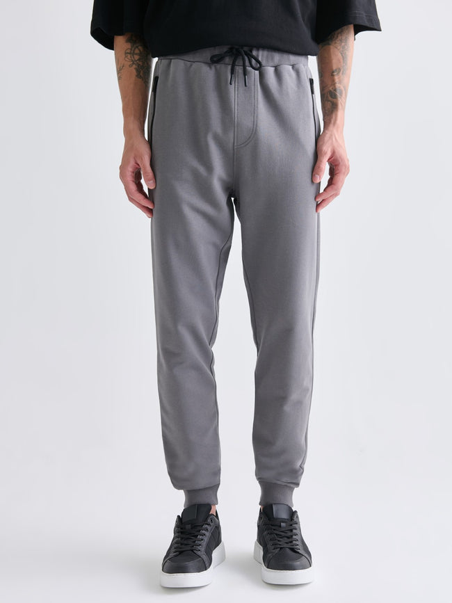 Xside Gray Standard Fit Men Jogger Sweatpants Main Image