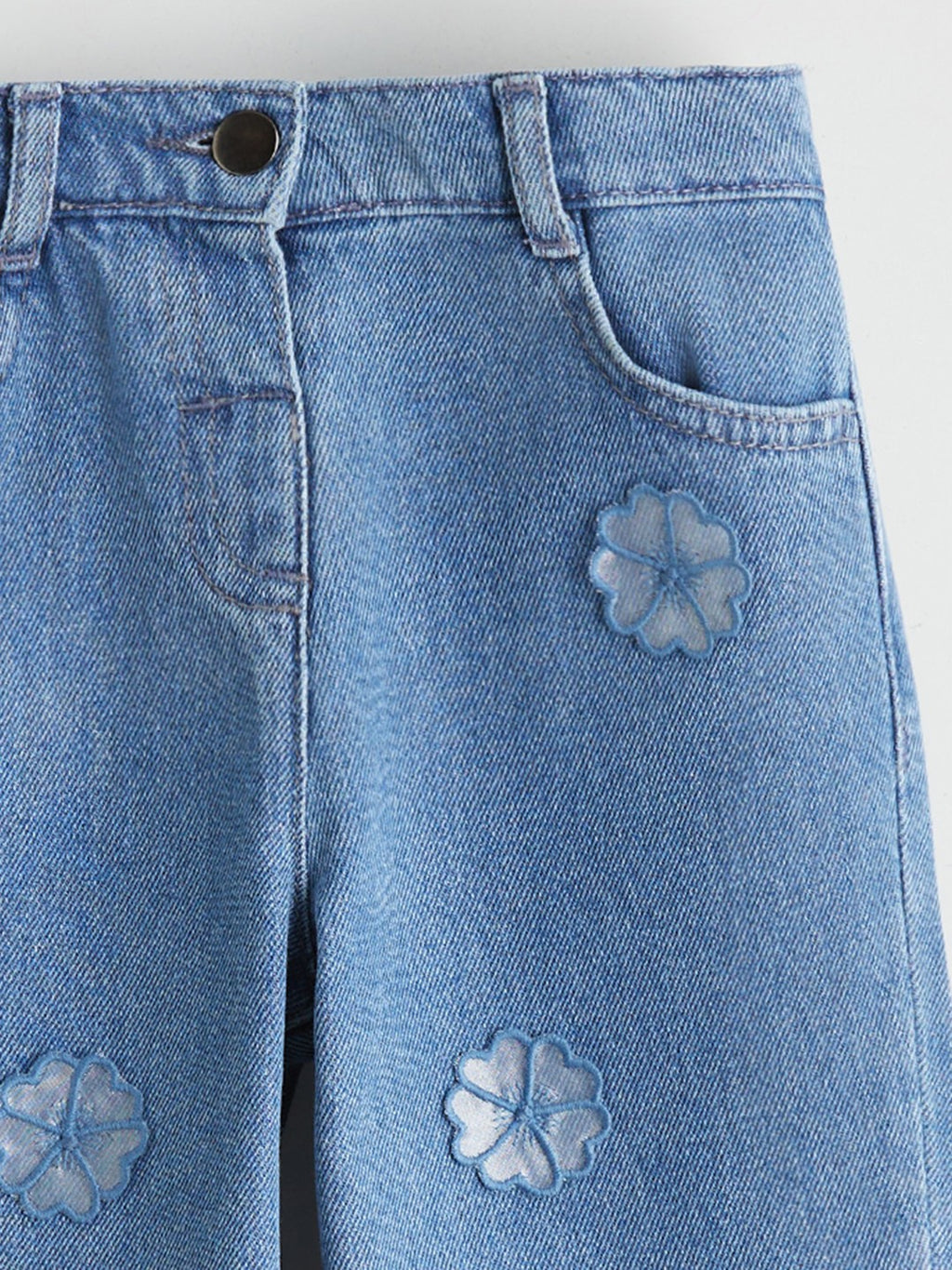 LCW Kids Floral Girls Jeans