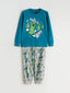 LCW Kids Crew Neck Minecraft Printed Boys Pyjama Set