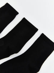 LCW Eco Mixed Women Plain Ankle Socks 3-Pack