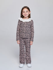 LCW Kids Pink Floral Patterned GirlS Blouse