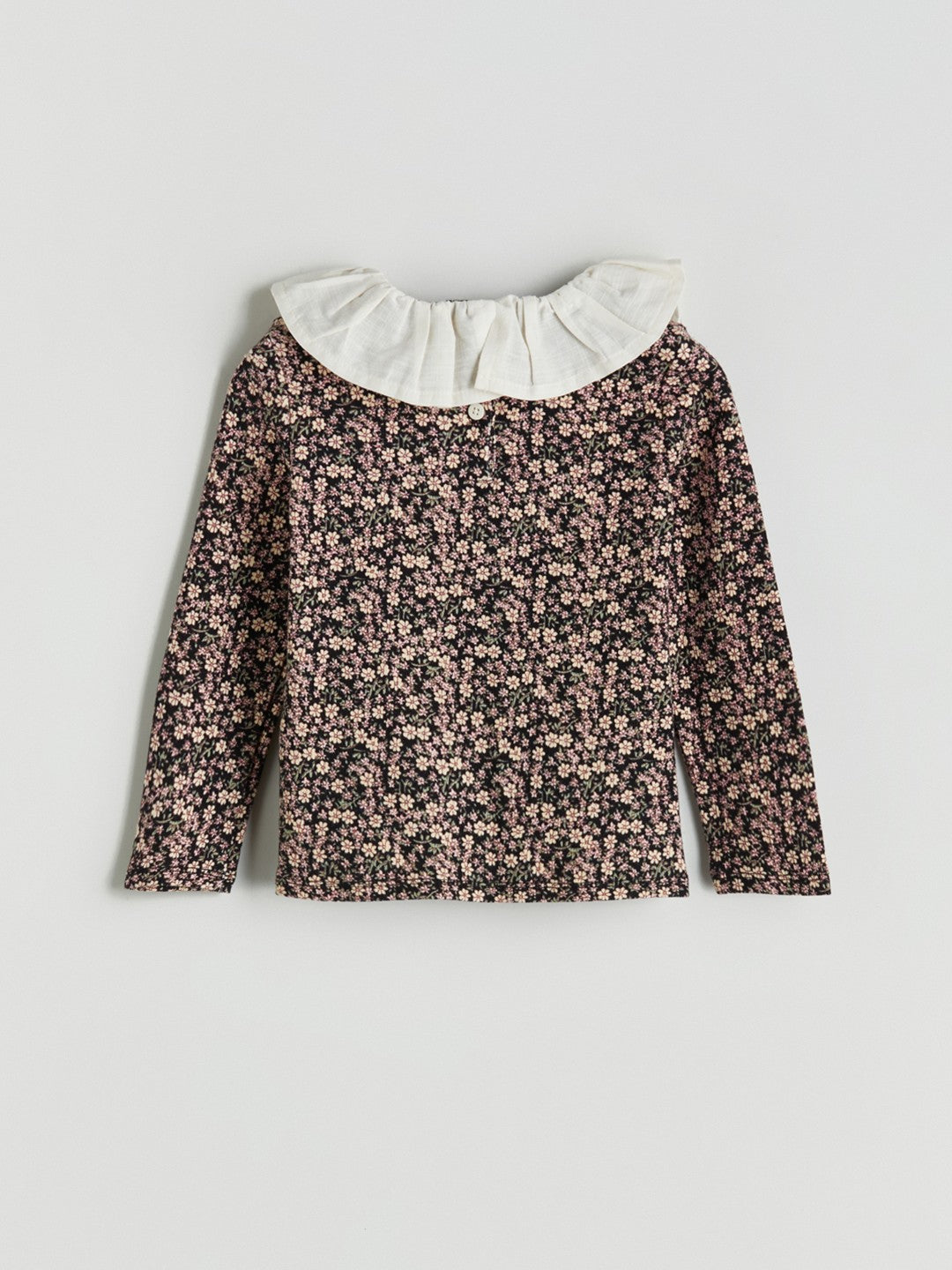 LCW Kids Pink Floral Patterned GirlS Blouse