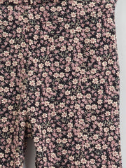 LCW Kids Pink Elastic Waist Bell-Bottomed Girls Leggings