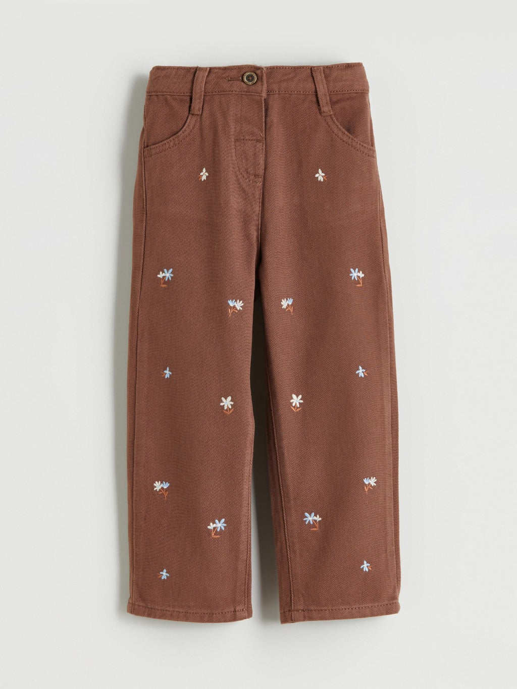 LCW Kids Pink Elastic Waist Girls Trousers