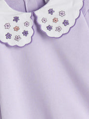 LCW Kids Lilac Crew Neck Girls Sweatshirt 2-Pack